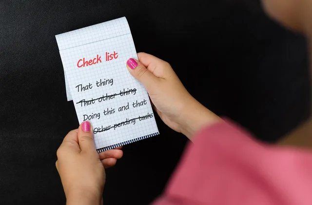 checklist, tasks, notepad, note, items, paper, priorities, organization, list, closeup, checklist, checklist, checklist, priorities, priorities, priorities, priorities, priorities. Before you shortlist a creator, run a B2B influencer marketing selection checklist